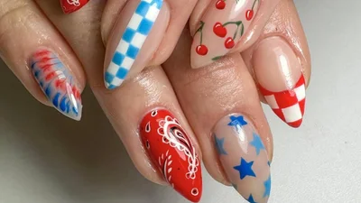 Нігті-бандана: манікюр для тих, хто любить стиль вестерн