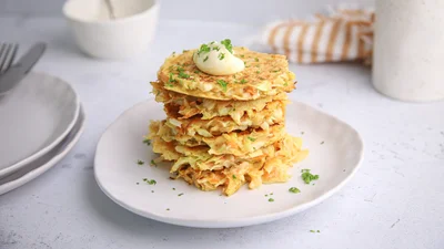 Капустники – бюджетные блинчики из капусты на перекус