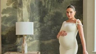 Беременная Мисс Вселенная Оливия Калпо снялась голой: роскошная женщина