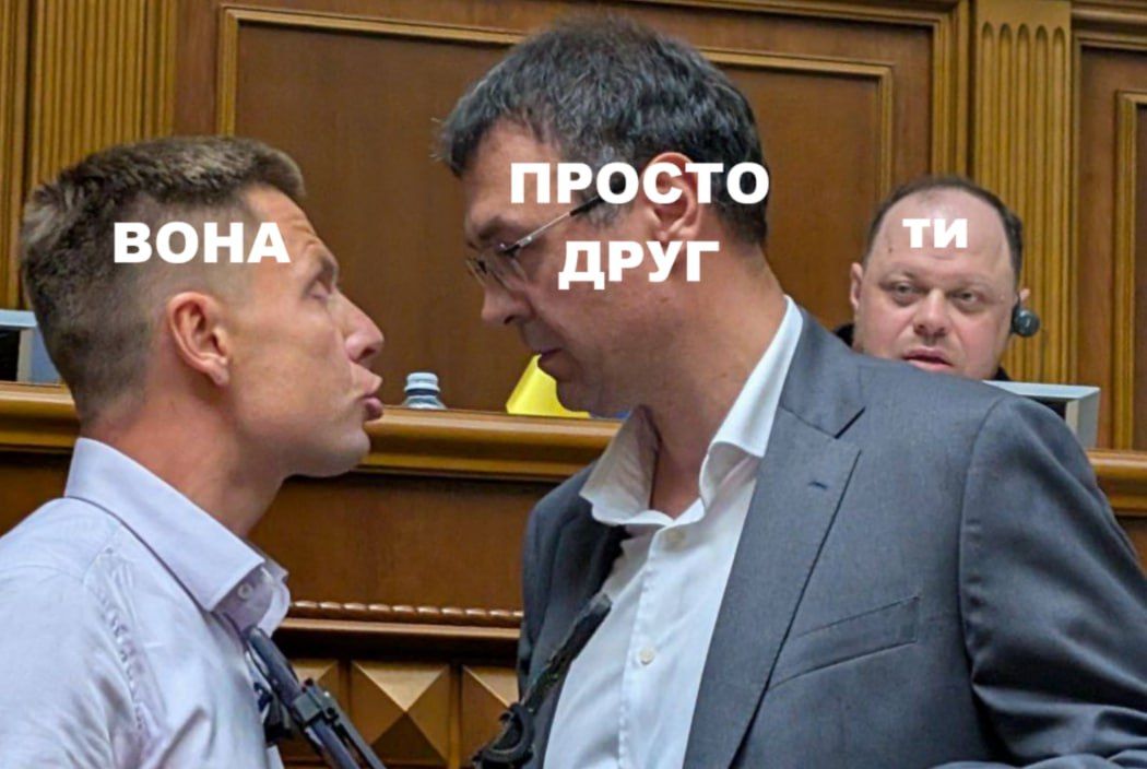 Гончаренко и Гетманцев устроили драку в Верховной Раде и попали в мемы - фото 742523