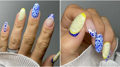 Нігті "Амальфі" – абсолютний переможець серед манікюрів літа 2025 року