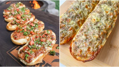 Горячие бутерброды с фаршем на мангале – блюдо для пикника без лишних хлопот