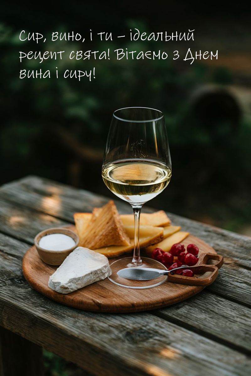 День вина и сыра 2025: картинки, которые хочется съесть, и поздравления, греющие сердце - 745641 День вина и сыра 2025: картинки, которые хочется съесть, и поздравления, греющие сердце - фото 745641