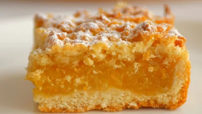 Тертый лимонный пирог - аромат, перед которым никто не устоит