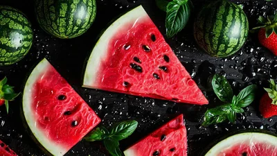 Порция ярких открыток для поздравления со Всемирным Днем арбуза 2025