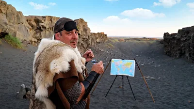 Чоловік вибирає наступну країну для подорожі в дуже незвичний спосіб: тебе це точно здивує