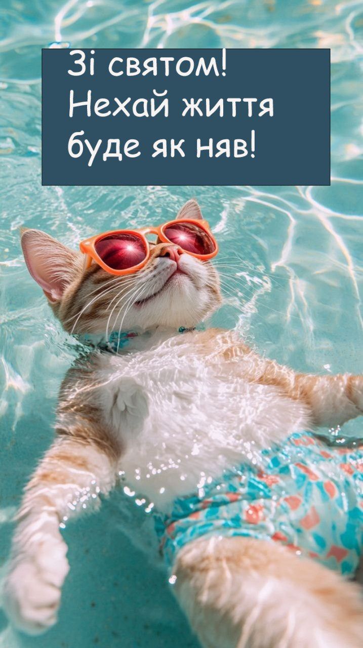 ТОП 20 открыток ко Всемирному дню кота 2025, которые хочется переслать всем - 749724 ТОП 20 открыток ко Всемирному дню кота 2025, которые хочется переслать всем - фото 749724