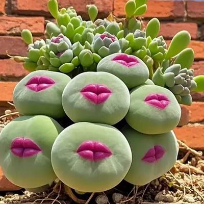 Конофітум виглядає так, наче має губи - фото 750206