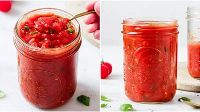 Томатний соус з селерою на зиму – ароматна заготовка до м'яса та піци