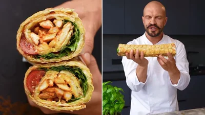 Шаурма з кабачків від шеф-кухаря Ярославського: небанально, ситно й смачно