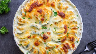 Запіканка з цукіні і сиром – ніжна та ситна страва для будь-якої нагоди