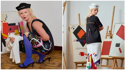 Дизайнер Андре Тан представив унікальну колекцію "КОД", натхненну роботами знаменитого митця