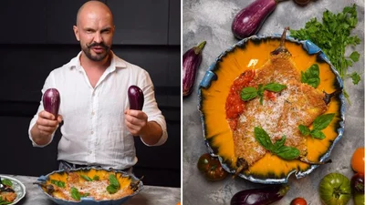 Шніцель із баклажана від Володимира Ярославського: суперхрусткий і соковитий