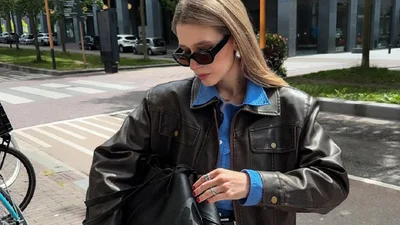 Як носити шкіряну куртку цієї осені: 5 свіжих ідей для натхнення