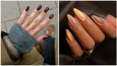 Мерехтливе золото і темний шоколад - 5 трендів манікюру, які ти захочеш спробувати цієї осені 2025