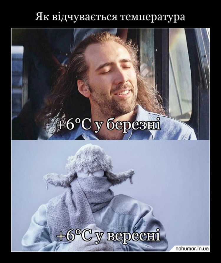 Мемы про осень: когда еще даже не похолодало, а уже хочется чаю, под одеяло и на ручки - фото 759677