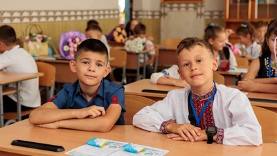 В Украине ежегодно уменьшается количество первоклассников
