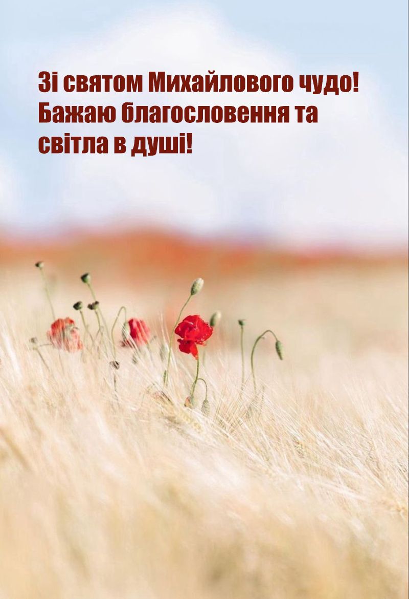 Удивительные открытки и искренние пожелания к празднику Михайлово чудо 2025 - 761019 Удивительные открытки и искренние пожелания к празднику Михайлово чудо 2025 - фото 761019