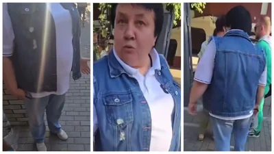 "А чего же жилеточка драная?": сеть возмущена нарядом директора, которая не пускала детей в шортах в школу