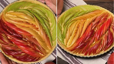 Рецепт яблучного пирога з мигдалевим франжипаном, який стане хітом твого осіннього меню