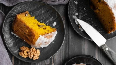 Ароматний морквяний кекс - ідеальний компаньйон для затишних посиденьок