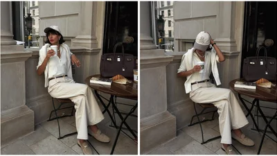 Кожаные мокасины – обувь, которая спасет любой осенний образ