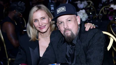 Камерон Диаз с мужем Бенджи Мэдденом совершили редкий выход в свет