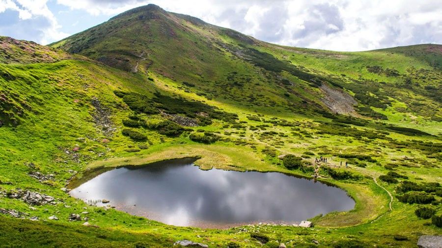 Озеро Несамовите в Карпатах - 766289 Озеро Несамовите в Карпатах - фото 766289