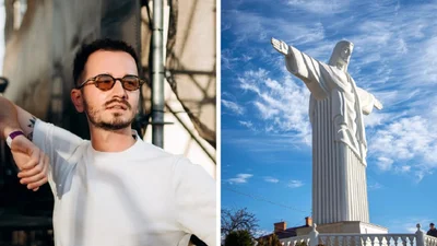 Блогер Галицька Діва порадив унікальне місто в Україні, де є аналог статуї Ісуса Христа, як у Бразилії