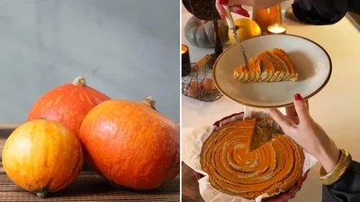 Мармурова запіканка з гарбузом за рецептом переможниці МастерШеф-12