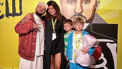 Ирина Монатик показала, как со старшими сыновьями потусила на концерте звездного папы в Киеве