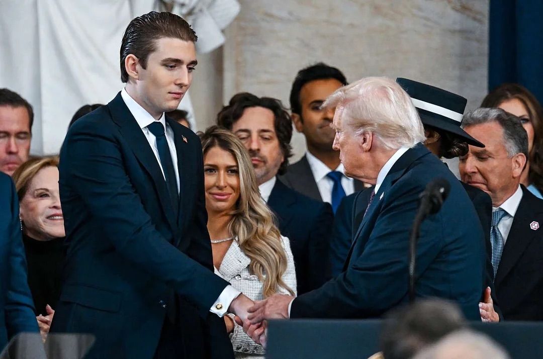 Дональд та Беррон Трампи. - 771385 Дональд та Беррон Трампи. - фото 771385