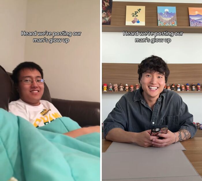 Тренд Husband Glow-Up: женщины делятся впечатляющими перевоплощениями своих мужей - 772451 Тренд Husband Glow-Up: женщины делятся впечатляющими перевоплощениями своих мужей - фото 772451