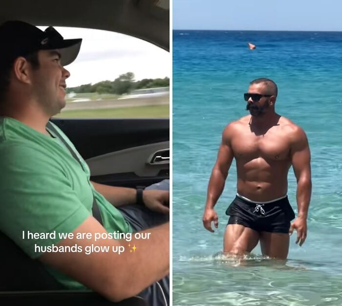 Тренд Husband Glow-Up: женщины делятся впечатляющими перевоплощениями своих мужей - 772458 Тренд Husband Glow-Up: женщины делятся впечатляющими перевоплощениями своих мужей - фото 772458