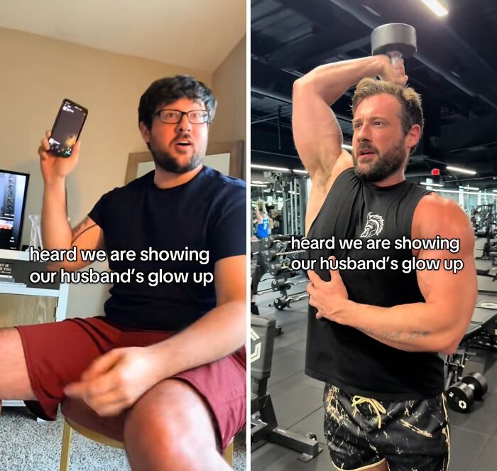 Тренд Husband Glow-Up: женщины делятся впечатляющими перевоплощениями своих мужей - 772459 Тренд Husband Glow-Up: женщины делятся впечатляющими перевоплощениями своих мужей - фото 772459