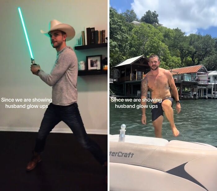 Тренд Husband Glow-Up: женщины делятся впечатляющими перевоплощениями своих мужей - 772461 Тренд Husband Glow-Up: женщины делятся впечатляющими перевоплощениями своих мужей - фото 772461