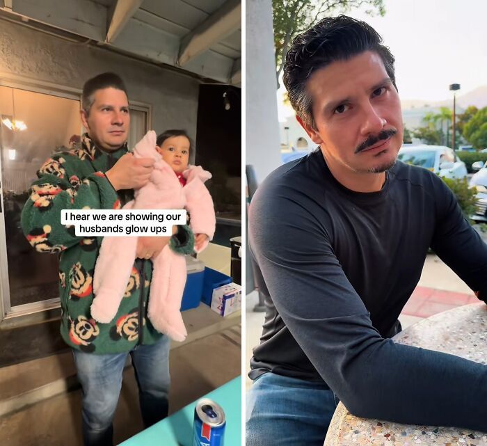 Тренд Husband Glow-Up: женщины делятся впечатляющими перевоплощениями своих мужей - 772462 Тренд Husband Glow-Up: женщины делятся впечатляющими перевоплощениями своих мужей - фото 772462