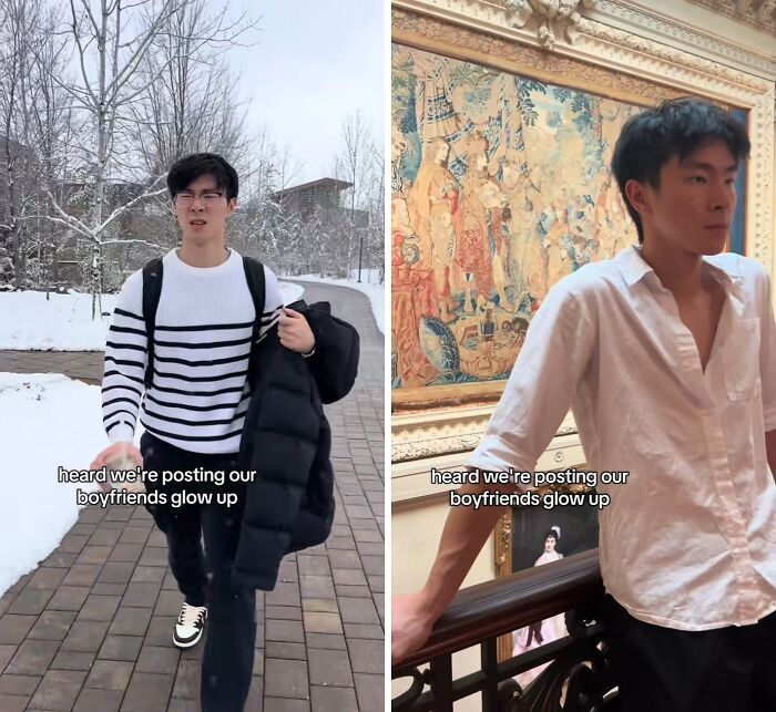 Тренд Husband Glow-Up: женщины делятся впечатляющими перевоплощениями своих мужей - 772463 Тренд Husband Glow-Up: женщины делятся впечатляющими перевоплощениями своих мужей - фото 772463