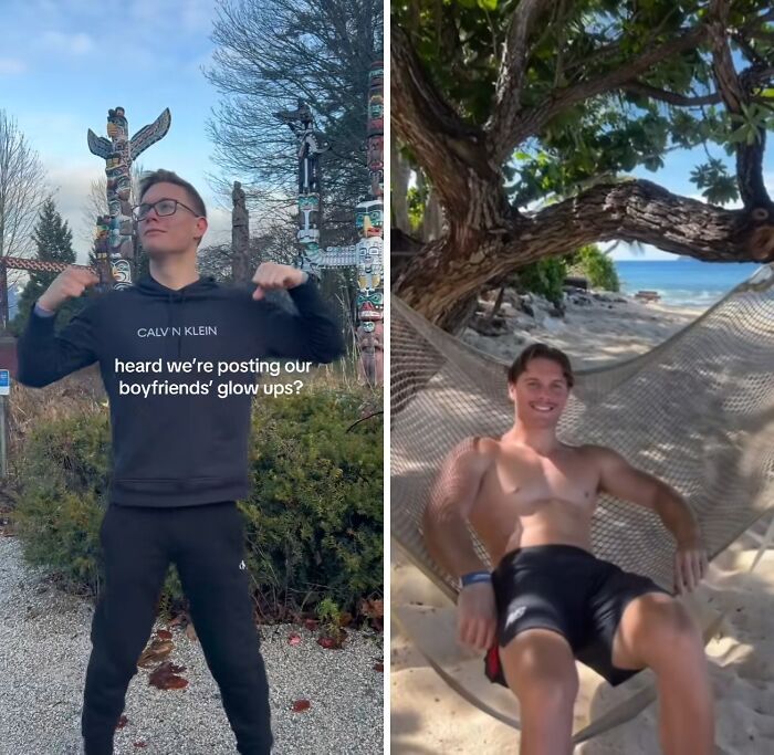 Тренд Husband Glow-Up: женщины делятся впечатляющими перевоплощениями своих мужей - 772465 Тренд Husband Glow-Up: женщины делятся впечатляющими перевоплощениями своих мужей - фото 772465