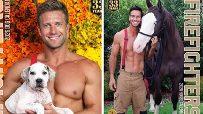 У ляля: австралийские пожарные полуобнаженными снялись в новой горячей фотосессии для календаря на 2026 год