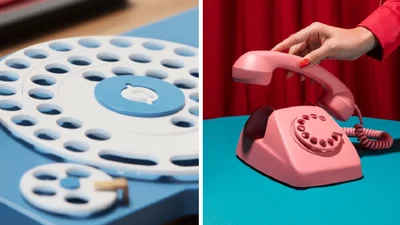 Оу: в Японии создали дисковую клавиатуру, которая напоминает старый стационарный телефон