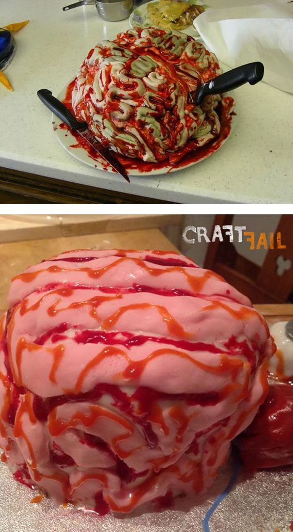 Это провал: когда вкусности на Хэллоуин получились совсем не такими, как на фото с Pinterest - 773940 Это провал: когда вкусности на Хэллоуин получились совсем не такими, как на фото с Pinterest - фото 773940