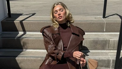 Главный цвет осени 2025: идеи, как носить каштаново-коричневый