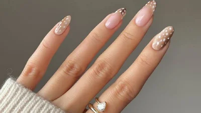 Оленьий дизайн - самый очаровательный вариант твоего маникюра для этой осени