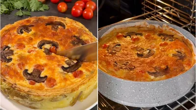 Пирог на картофеле – сочный, ароматный и суперосеменной