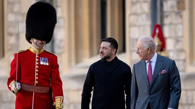 Ошатний Зеленський зустрівся з королем Чарльзом у Віндзорському замку - вперше на найвищому рівні