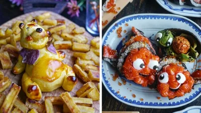 Японська мама перетворює їжу для дітей на витвір мистецтва - ці страви точно шкода з'їсти