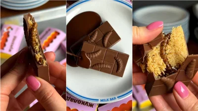 Українці масово дегустують шоколад зі справжніми личинками - новий фудтренд набирає популярності у ТікТок