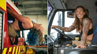 Ох и горячо: женщины-пожарные из Новой Зеландии снялись для благотворительного календаря