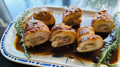 Как приготовить сочные крученики с грибами – рецепт, который всегда удается